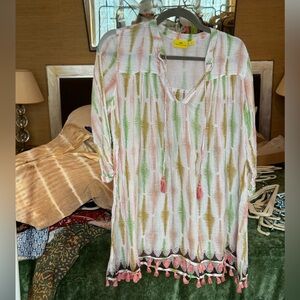 Roberta Roller Rabbit Printed Coverup